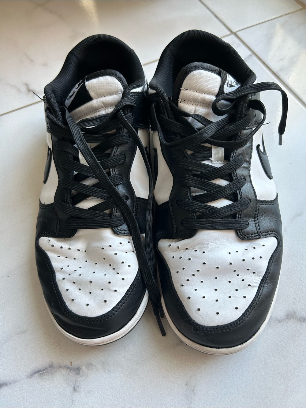 Nike Dunk Low Panda Black White Size 10.5